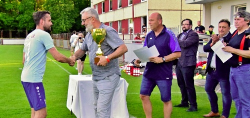 Předávání poháru za druhé místo, 31.5.23 foto: Petr Reichl